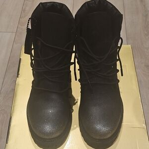 Stylish Black Jimmy Choo Women's Timberland Boots